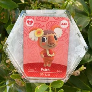 ACNH Amiibo Coaster - Faith